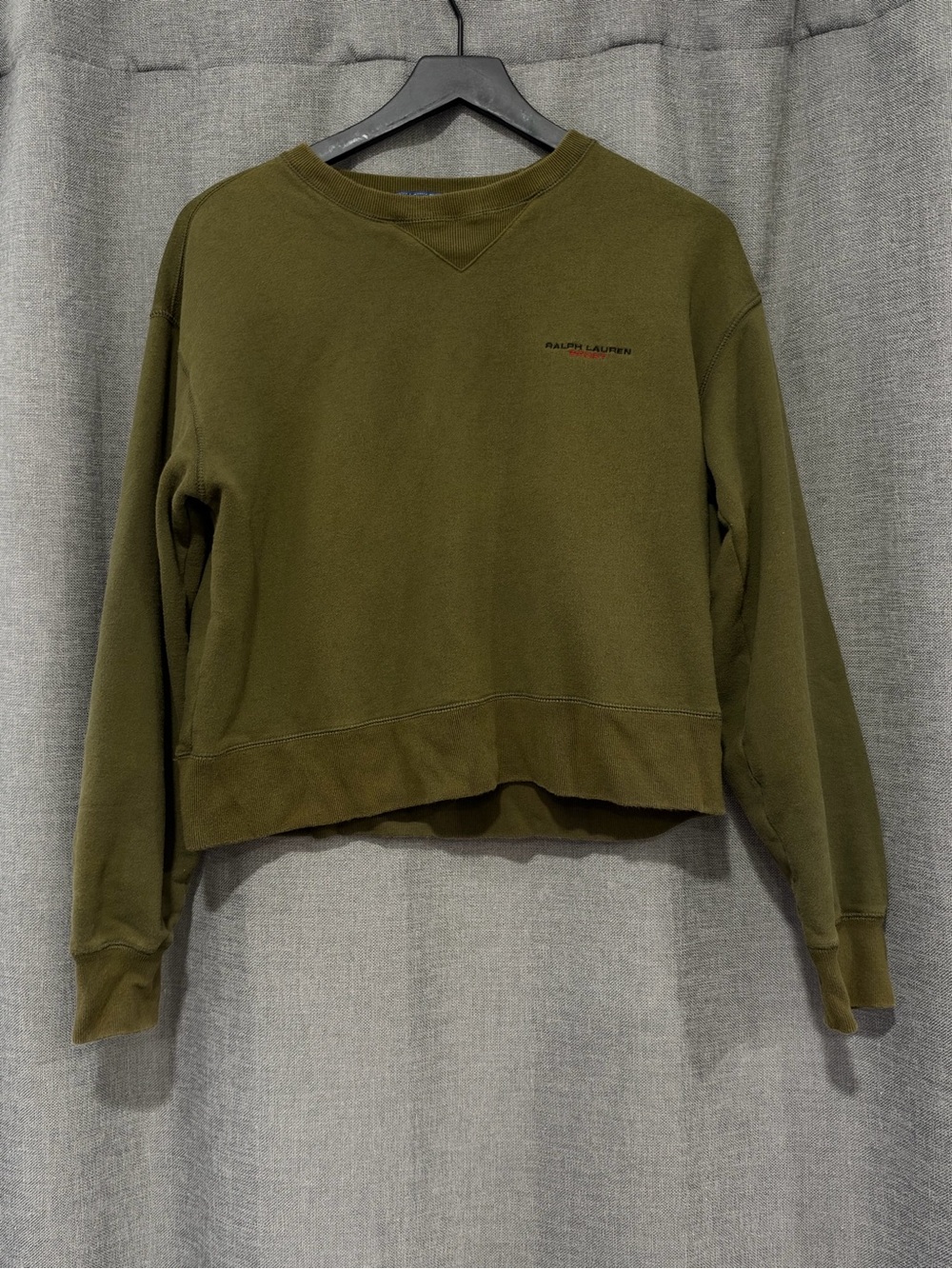 Vintage Ralph Lauren Olive Green Crewneck Sweatshirt